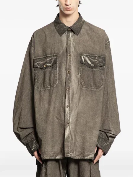 Риза Uma Wang сиво