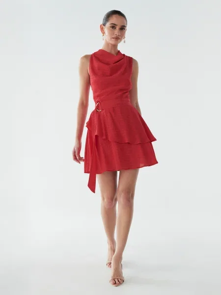 BWLDR Obleka Raya' rdeča