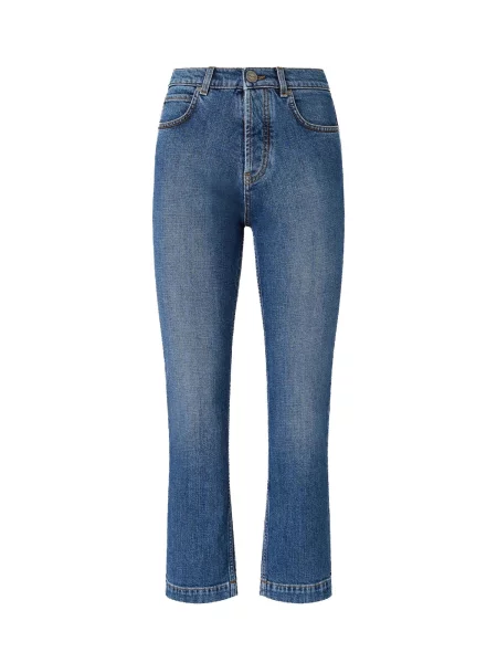 PINKO Džíny PINKO SUE SLIM COMFORT BLU DENIM PANTALONE džínovina modrá