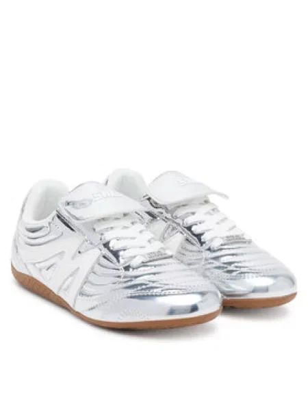 Steve Madden Sneakersy Freekick-E stříbrná