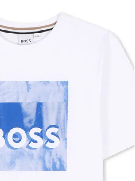 BOSS Póló D Regular Fit fehér
