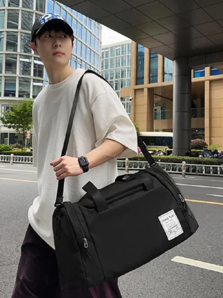 Дорожная сумка Royalbag черная