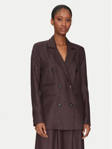 Haveone Marynarka bordowy