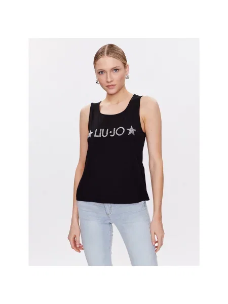 Liu Jo Beachwear Top Regular Fit crna