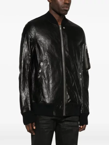 Geanta de piele Rick Owens negru