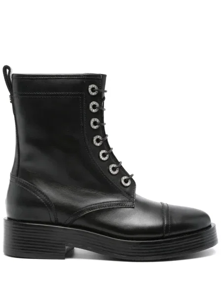 Botine Casadei din piele negru
