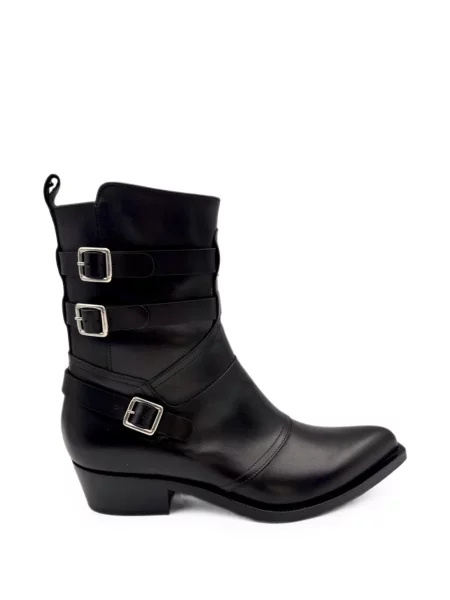 Botine Guglielmo Rotta din piele negru
