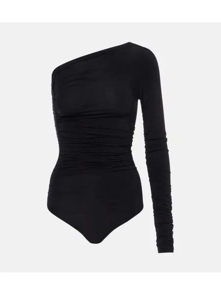 Body Wolford transparente negru