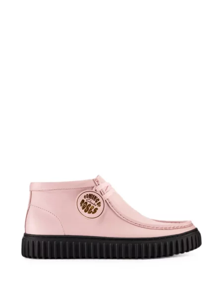 Botine Clarks Originals din piele roz