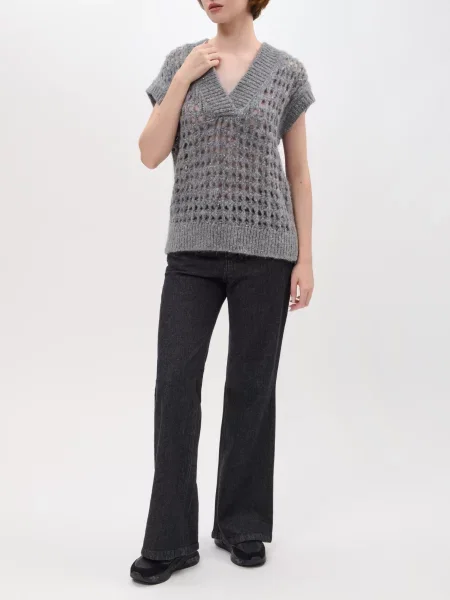 Жилет Panicale Cashmere сірий