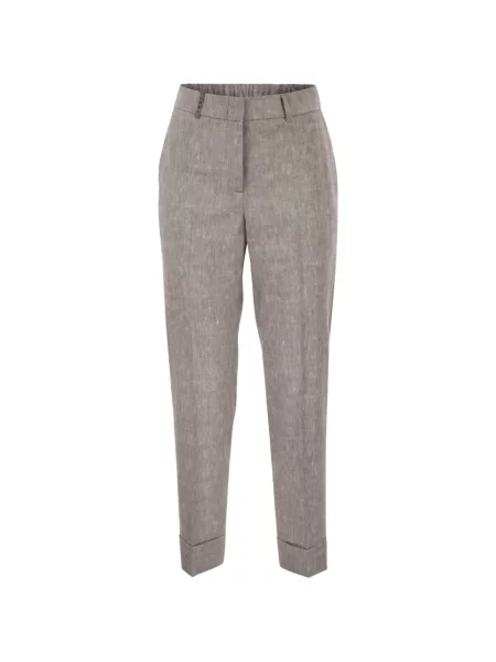 Pantaloni Peserico maro