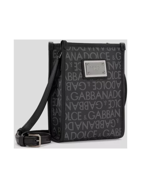 Torba Dolce And Gabbana z logo czarna