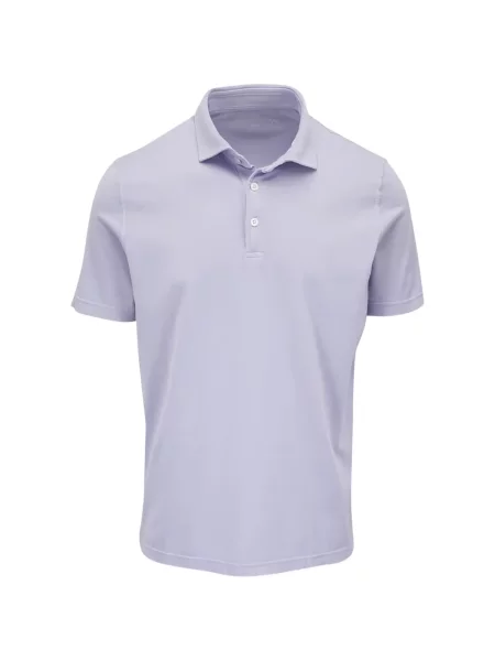 Scurt tricou polo Fedeli violet