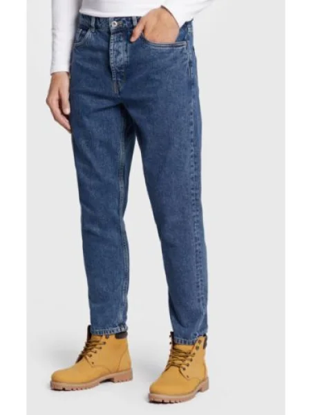 Solid Farmer Sötétkék Relaxed Fit kék