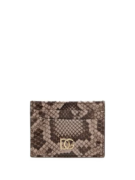 Portofel Dolce & Gabbana cu model piele de șarpe