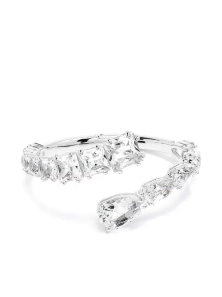 Brăţară Swarovski de cristal argintiu