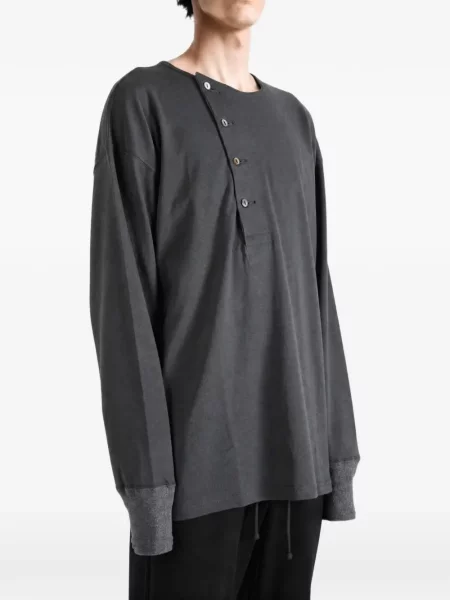Tricou Taiga Takahashi asimetric gri