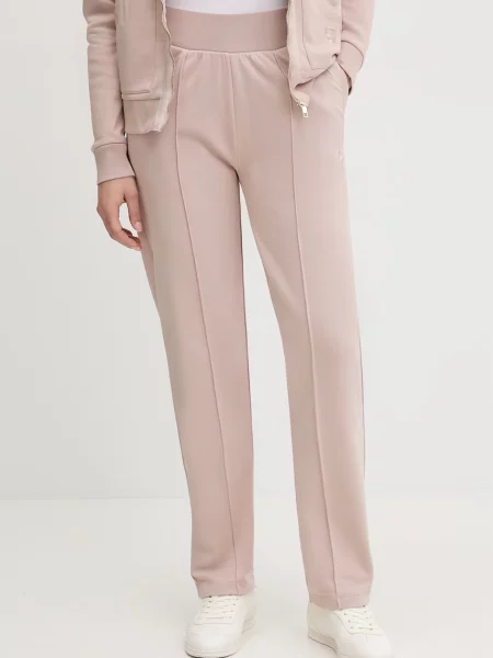 Hlače BOSS Shiny B Pants bež