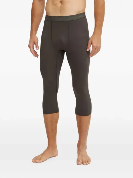 Decupat leggings Peak Performance cu autograf gri