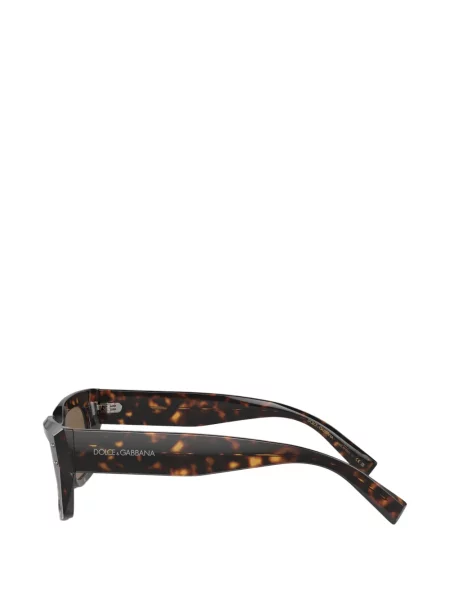 Kvadratne sunčane naočale Dolce & Gabbana Eyewear smeđa