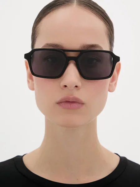 Maison Margiela napszemüveg LUNETTES 7 NOIR fekete
