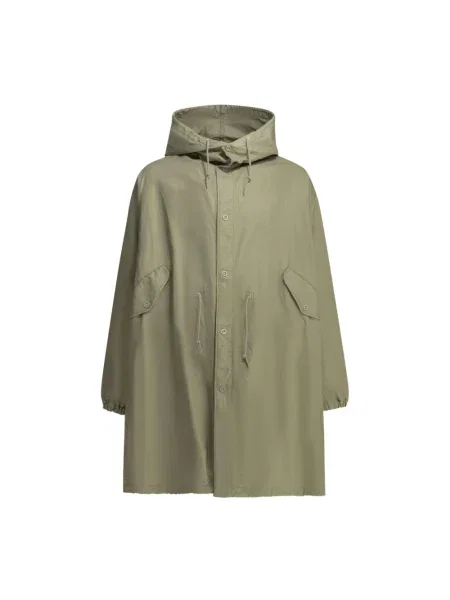 Anorak Comme Des Garcons z kapturem szara