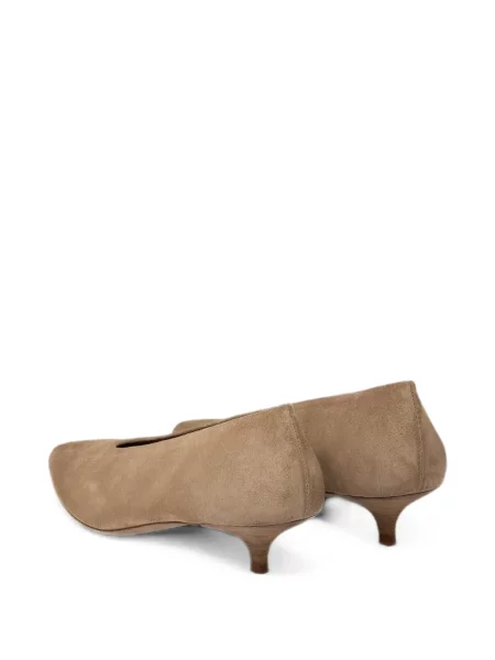 Pantofi cu toc Marsell din piele de căprioară