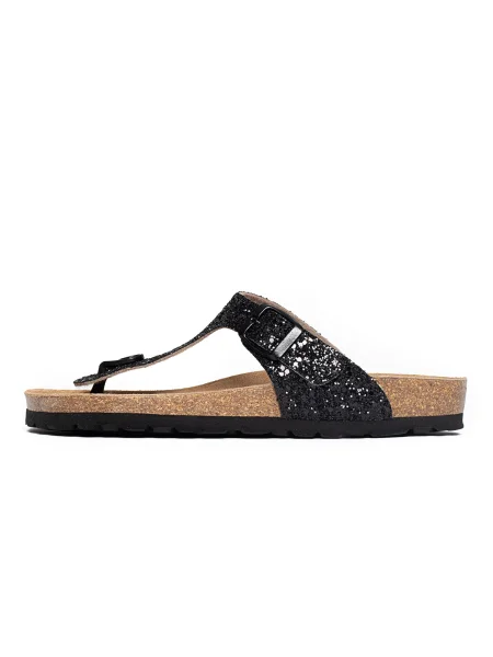 Bayton Flip-flops Mercure maro deschis negru