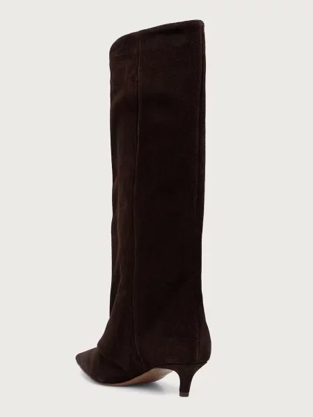 Замшевые сапоги Steve Madden