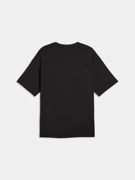 Спортивна футболка PUMA M Cloudspun Oversized Tee комбінований верх чорний