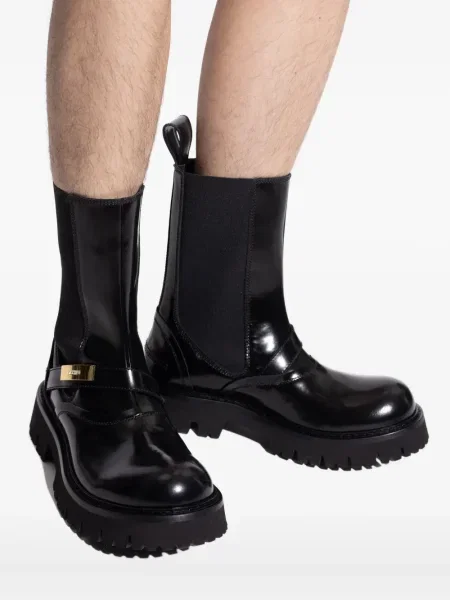 Botine chelsea Moschino negru