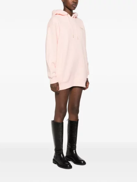 Rochie mini Superdry cu broderie roz