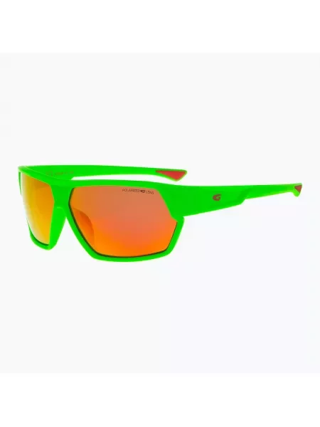 Okulary polaryzacyjne GOG G1 matt neon green/red czerwone