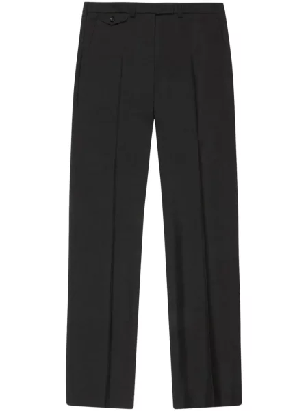 Pantaloni Bally de mohair negru
