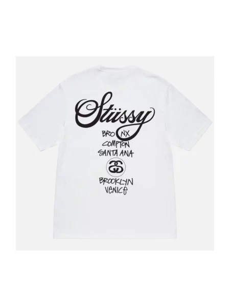Koszulka Stussy biała