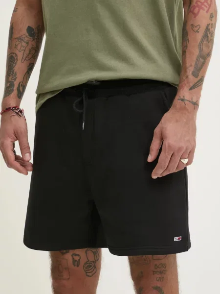 Kratke hlače Tommy Jeans črna