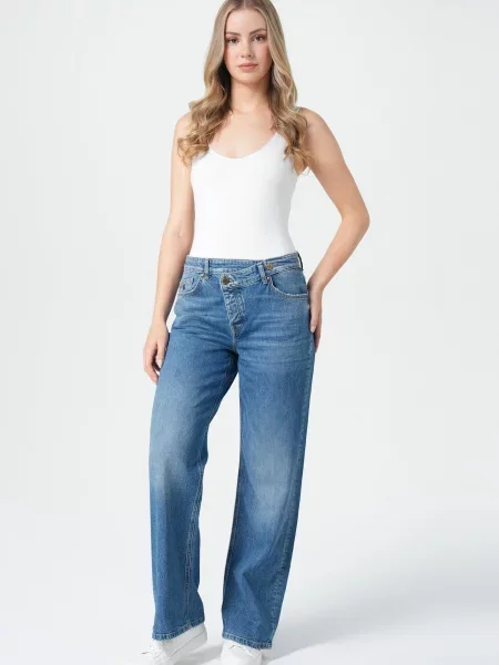 M.O.D MIRACLE OF DENIM Jeans albastru