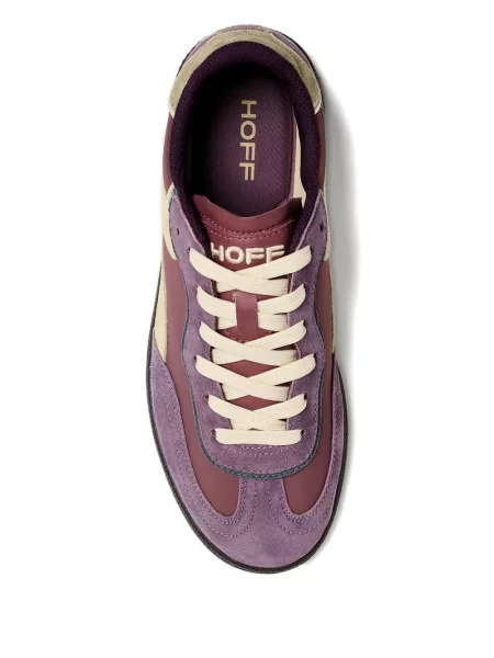 Sneakerși Hoff cu șireturi din dantelă violet