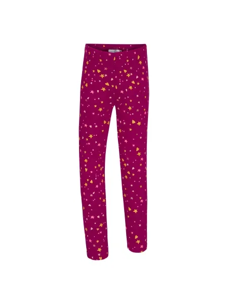 Happy girls Leggings / galben / roz / roșu bej