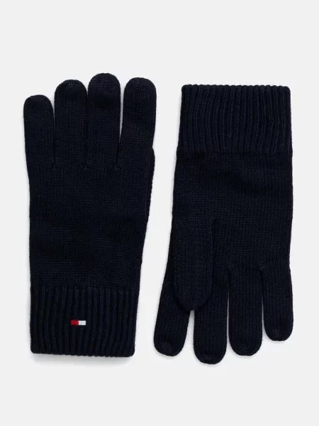 Tommy Hilfiger rukavice s příměsí kašmíru