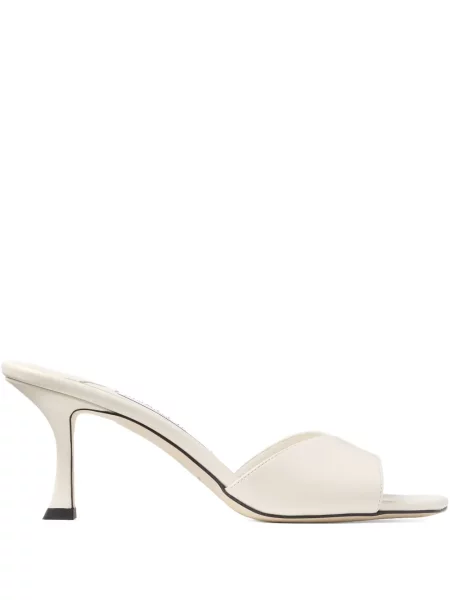 Sandale Jimmy Choo din piele alb