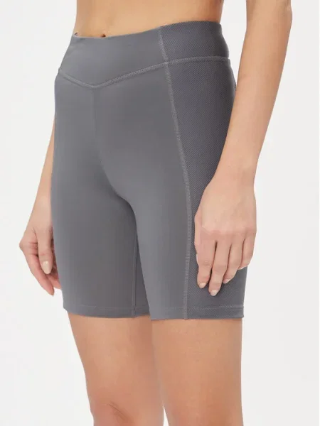 Reebok Спортни шорти Yoga Performance Tight Fit сив