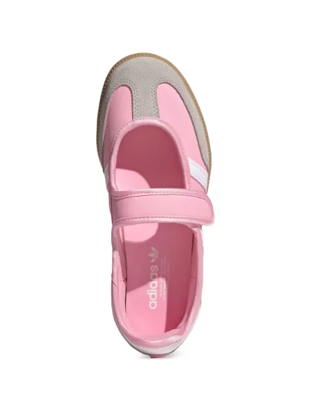 Sneakerși Adidas Samba din piele roz