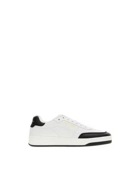 Sneakersy Saint Laurent skórzane białe