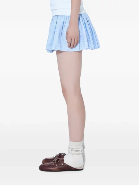 Fusta mini Miu Miu albastru