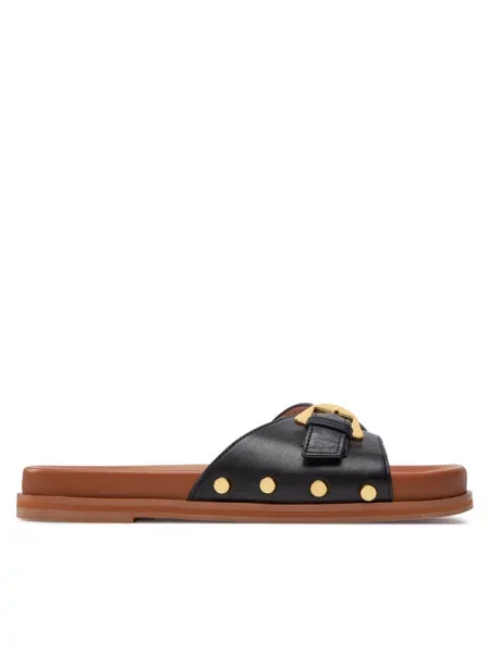 Klapki Coccinelle czarne