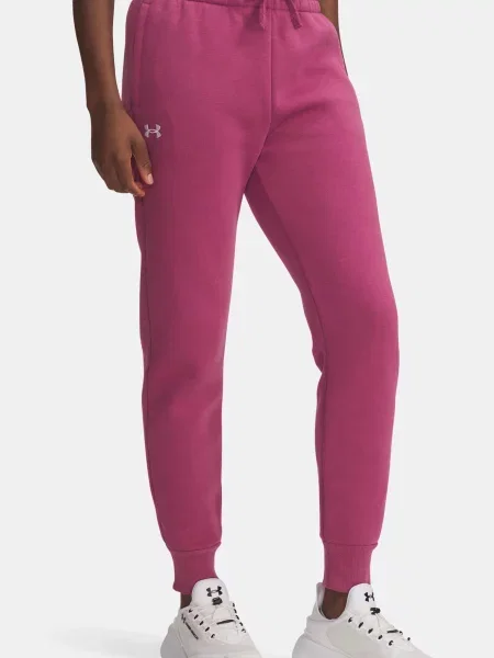 Флісові джогери Under Armour рожеві