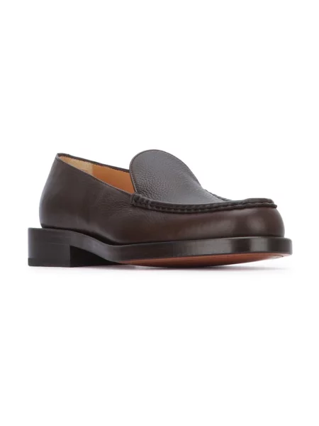 Półbuty Jacquemus skórzane brązowe