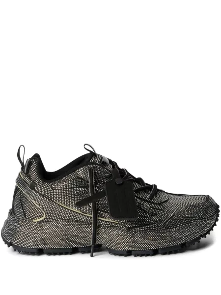 Sneakerși Off-white de cristal alb