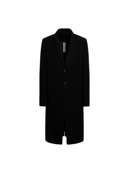 Płaszcz Rick Owens wełniany czarny